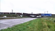 Ukraine crisis | Explosion destroys railway bridge near Ukraines Donetsk
