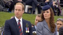 Kate Middleton and Prince William attend Anzac Day services