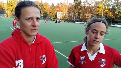 Sofie Gierts et Laurine Delforge déçues après la défaite de l’Antwerp au Wellington