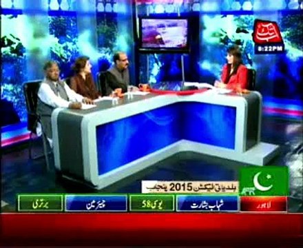 Abb Takk - Tonight with Fereeha Ep 156 31 October 2015 LB Elections Sindh, Punjab (Part 1)