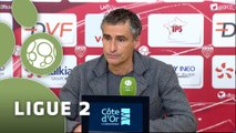 Conférence de presse Dijon FCO - Stade Brestois 29 (3-1) : Olivier DALL'OGLIO (DFCO) - Alex  DUPONT (BREST) - 2015/2016