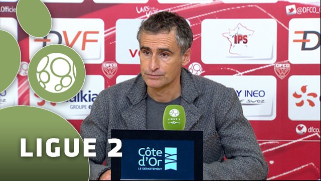 Conférence de presse Dijon FCO - Stade Brestois 29 (3-1) : Olivier DALL'OGLIO (DFCO) - Alex DUPONT (BREST) - 2015/2016