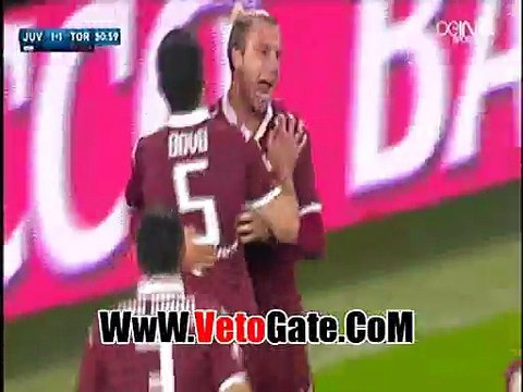 سيزار بوفو يتعادل بالهدف الاول تورينو فى اليوفنتوس
