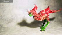 Increibles figuras hechas de papel el hermoso arte del origami