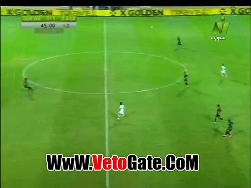 "مصطفى فتحى"يهدر هدف ثانى محقق للزمالك امام الانتاج الحربى