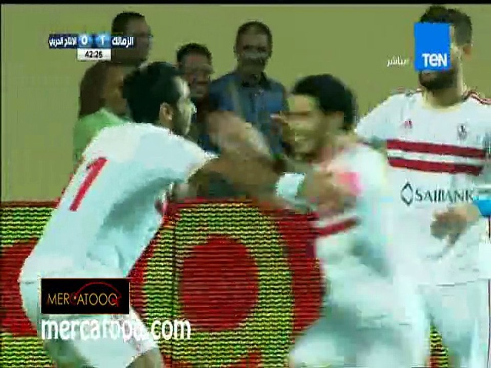 هدف الزمالك الأول ( الزمالك 1-0 الأنتاج الحربى ) الأسبوع 3 - الدورى المصرى الممتاز