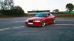 BMW e36 Burnout, Donuts, Turbo. Sound of Blowoff Greddy & Exhaust.