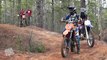 Dirt Bike Fail into Trees  Into the Woods