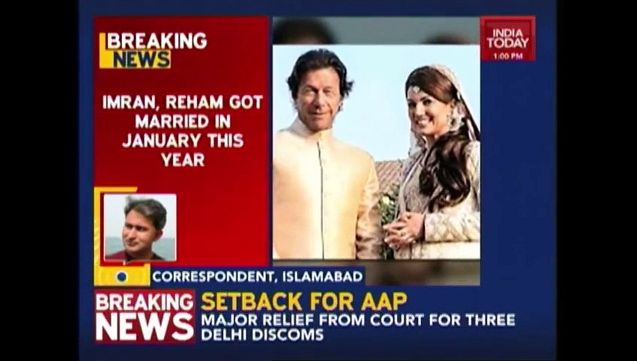 Check out Another Indian Report on Imran Khan and Reham Khan Divorce