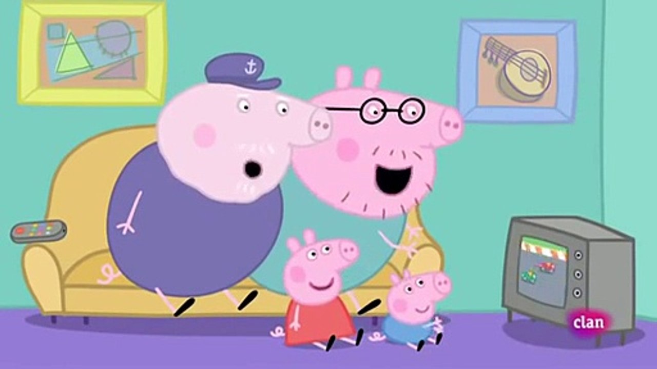 El Coche de Carreras de George Peppa Pig