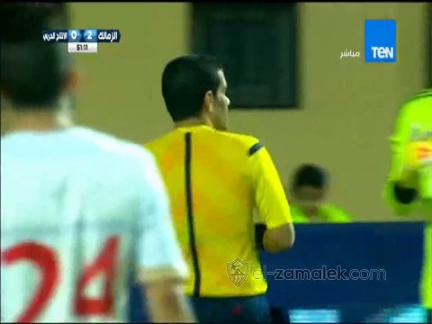 هدف الانتاج الحربى الاول | محمود فتح الله | الزمالك 2-1 الانتاج الحربى| الدورى المصرى الممتاز 2015/2016| الاسبوع الثالث