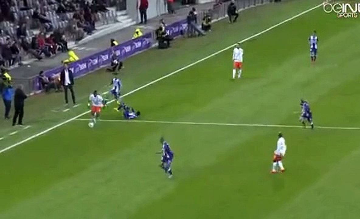 Jerome Roussillon Goal - Toulouse 0 - 1 Montpellier - Ligue 1 - 31/10/2015