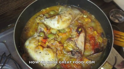 Italian Garlic & Tomato Chicken Recipe