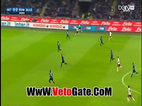 محمد صلاح يهدر انفراد امام شباك انتر ميلان