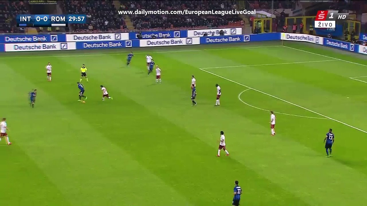 Gary Medel 1:0 Amazing Goal | Inter - AS Roma 31.10.2015 HD