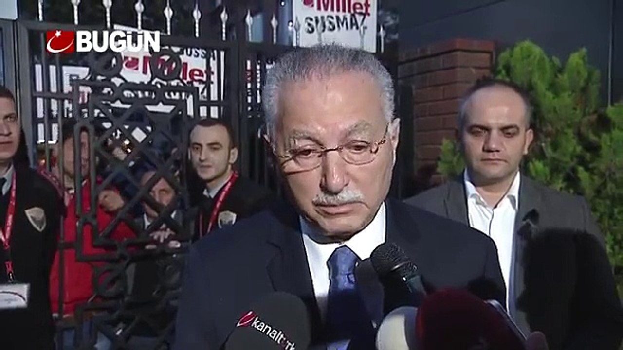MHPli İhsanoğlu: Bu kara bulut 1 Kasımdan sonra kaybolacak Bugün Tv yalnız değildir