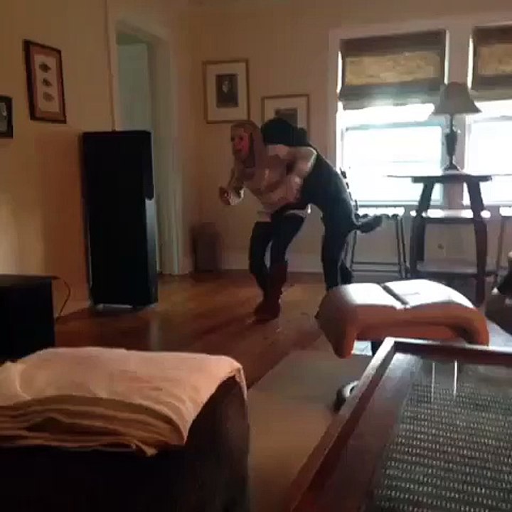 Giant Poodle Attacks My Girlfriend