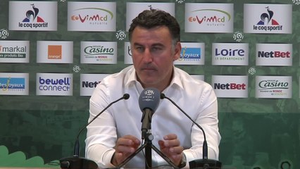 Foot - L1 - ASSE : Galtier «Ça prend forme»