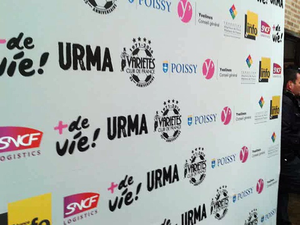 Variétés Club de France à Poissy : Didier Deschamps, Claude Puel, Alain Giresse et Christian Karembeu