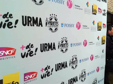 Variétés Club de France à Poissy : Didier Deschamps, Claude Puel, Alain Giresse et Christian Karembeu