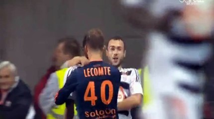 Bejamin Moukandjo Goal - Guingamp 2 - 2 Lorient - Ligue 1 - 31/10/2015