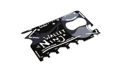 Ninja Wallet 18 in 1 Multi Tool Kit