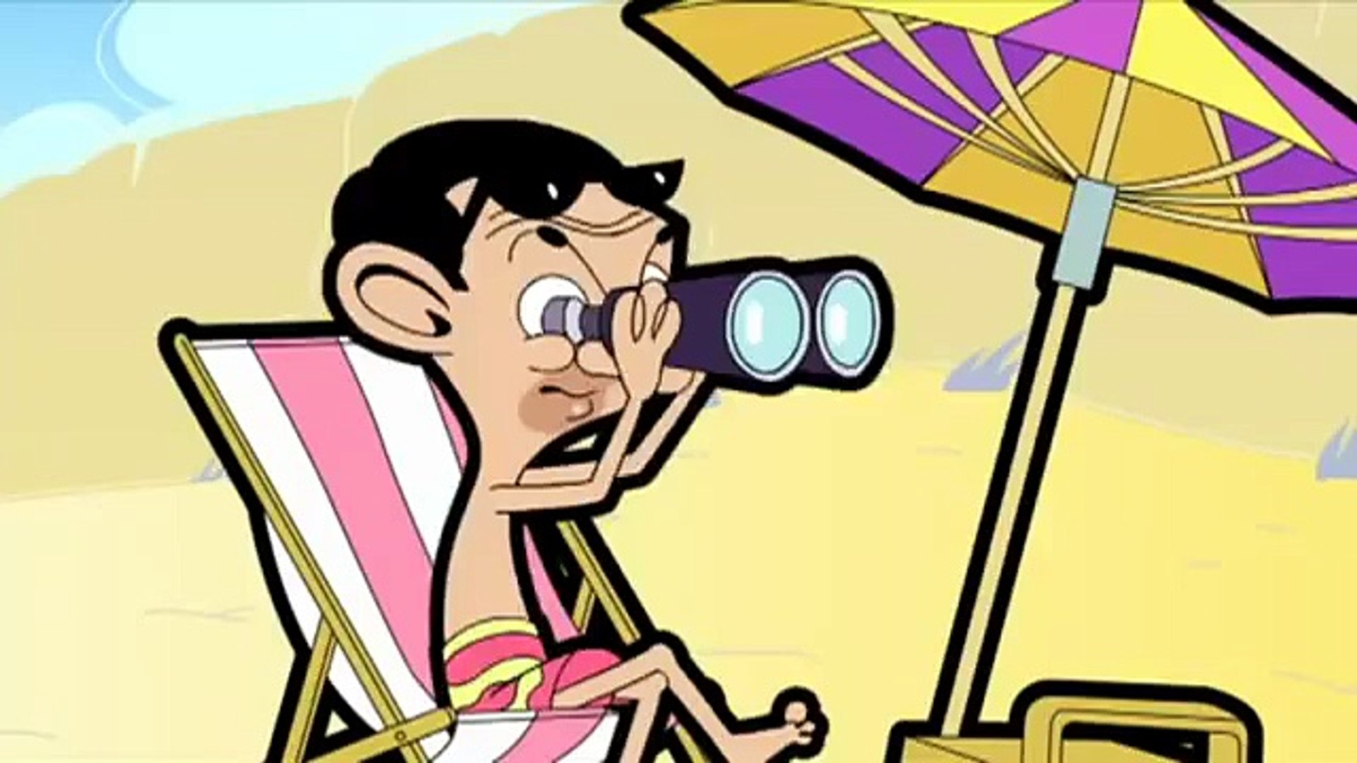Mr Bean Beach Day With Goldfish Dailymotion Video