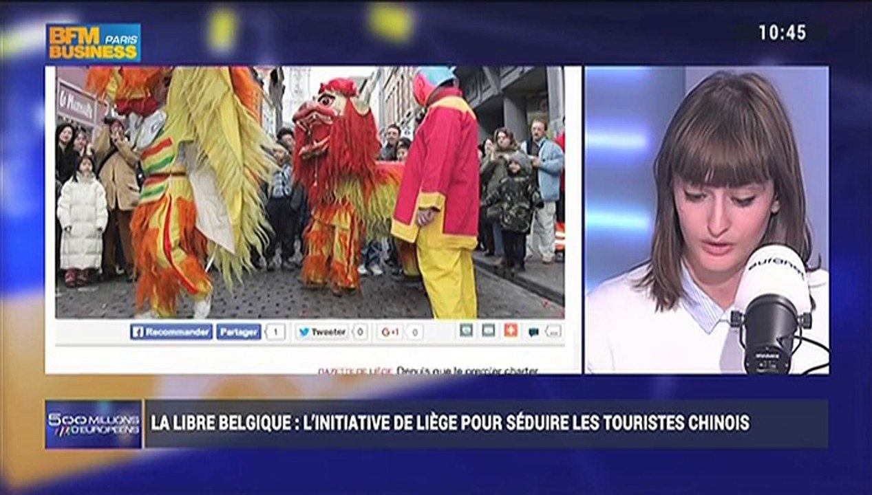 La revue de presse: La Belgique veut séduire de nouveaux touristes chinois - 31/10