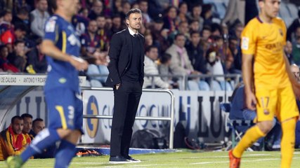 Luis Enrique: "La victoria es mérito nuestro"