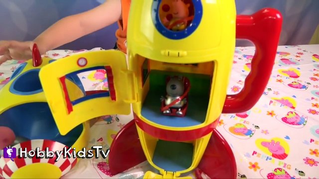 Worlds BIGGEST PEPPA PIG Surprise Egg! Toys Superman + HobbyPig Learning Fun HobbyKidsTV