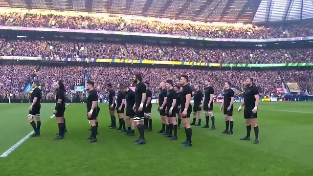 Haka All Blacks - Finale Coupe du Monde 2015
