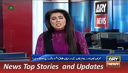 ARY News Headlines 1 November 2015, Film-star Meera Talk on Imran & Reham