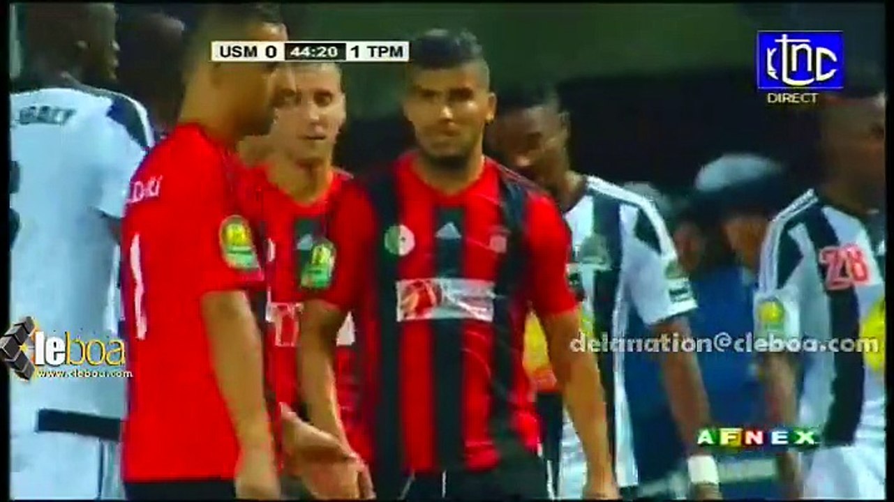 CAF finale aller : le TP Mazembe domine l’USM Alger ( 2 – 1)