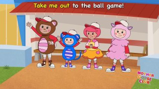Take Me Out to the Ball Game | Mother Goose Club Baby Videos