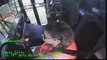 Bus Driver Falls Out Of Her Seat, Crashes