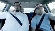Extreme car drifting, Arab petrified