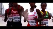 Ethiopia’s Mare Dibaba wins Womens Marathon at IAAF World Championships 2015 Beijing