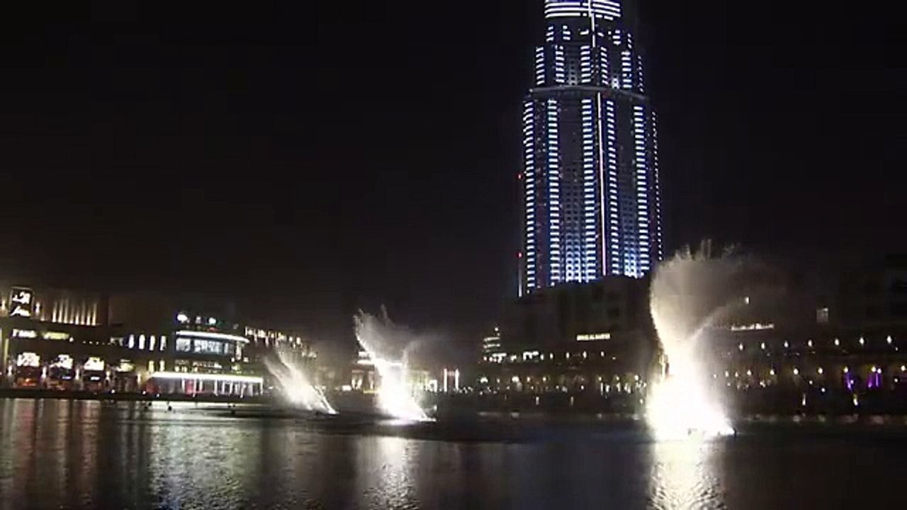 The Dubai Fountain - I Will Always Love You (Whitney Houston)