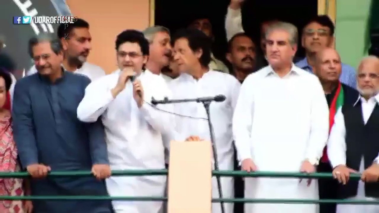 Check Reaction of all when Faisal Javed Khan Introduces imran khan for Speech - Video Dailymotion