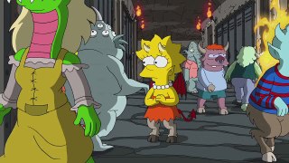 THE SIMPSONS | A Portal Back To Earth from Treehouse Of Horror XXV | ANIMATION on FOX