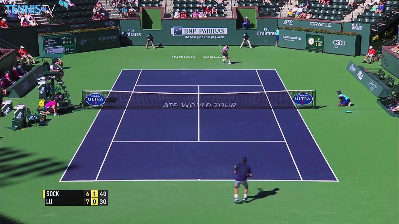 Friday Highlights  2015 BNP Paribas Open - ATP Indian Wells_7