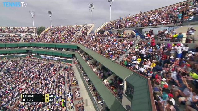 Roger Federer v Novak Djokovic - 2015 BNP Paribas Open Final Highlights_5