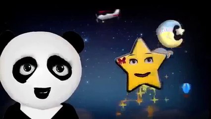 Alphabet Song  Twinkle Twinkle Little Star Panda Bear 360p