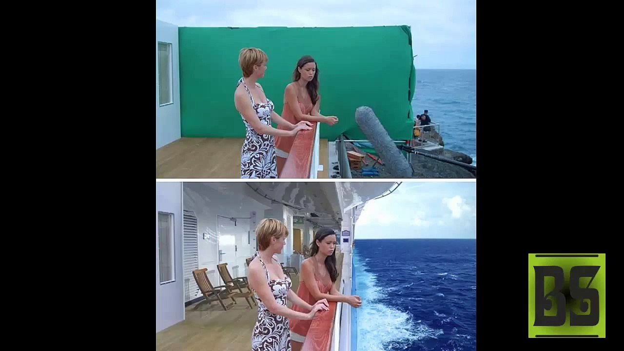 Öncesi ve Sonrası Fotoğrafla Severek İzlediğimiz Dizi ve Filmlerin Görsel Efektleri