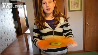 LiveLeak.com - 13-year-old girl discovers vinyl for the very first time