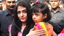 Aishwarya Rai Visits Ganpati Pandal With Daughter Aaradhya | #LehrenTurns29