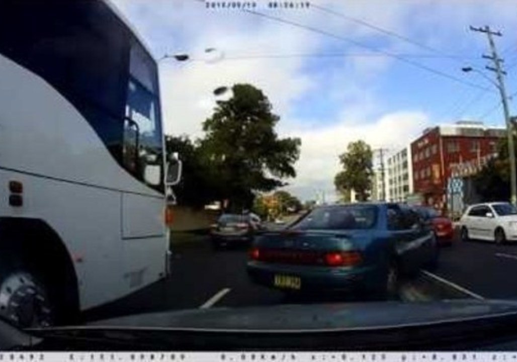 Collision Caught on Dashcam