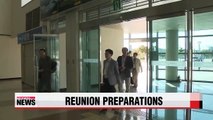 S. Korea sends workers to N. Korea to prep venue for family reunions