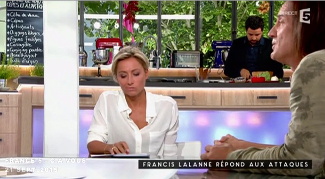 L'interview gênante de Francis Lalanne chez Lapix