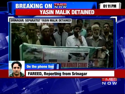 Srinagar: Separatist leader detained
